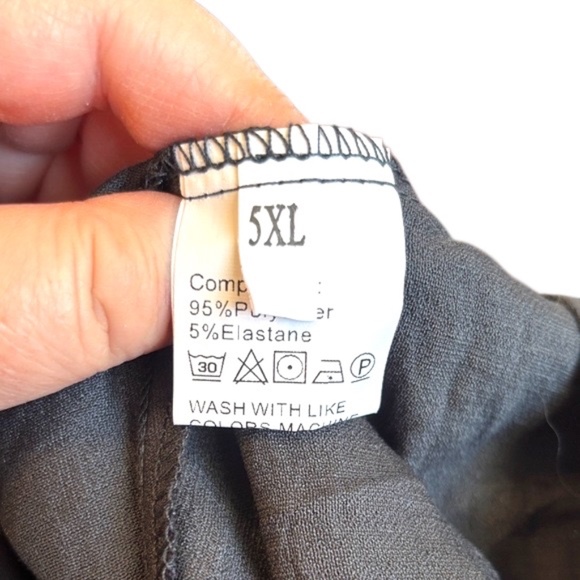 NWOT-Elegant Black Maxi Dress - Picture 4 of 8